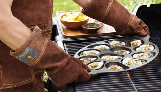 Leather Grill Gloves - KitchenEnvy