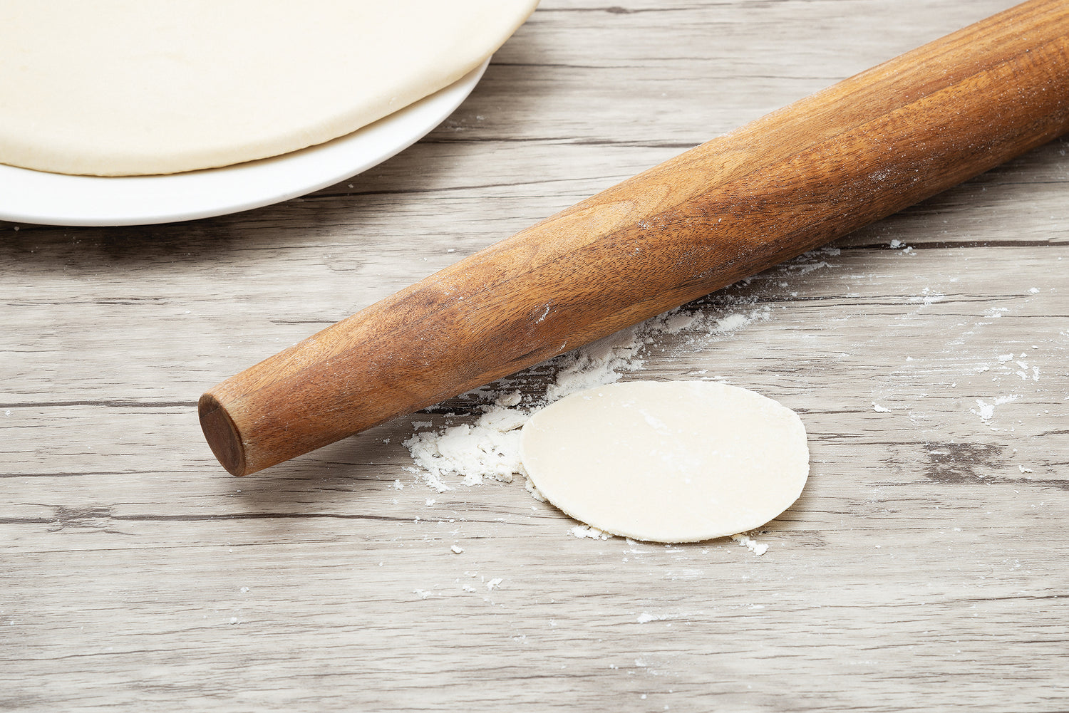 Acacia Wood French Rolling Pin - KitchenEnvy