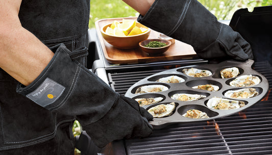 Leather Grill Gloves - KitchenEnvy