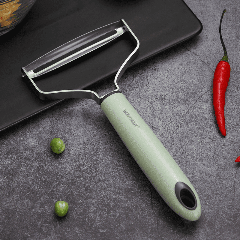 KitchenEnvy Stainless Steel Wide Peeler - KitchenEnvy