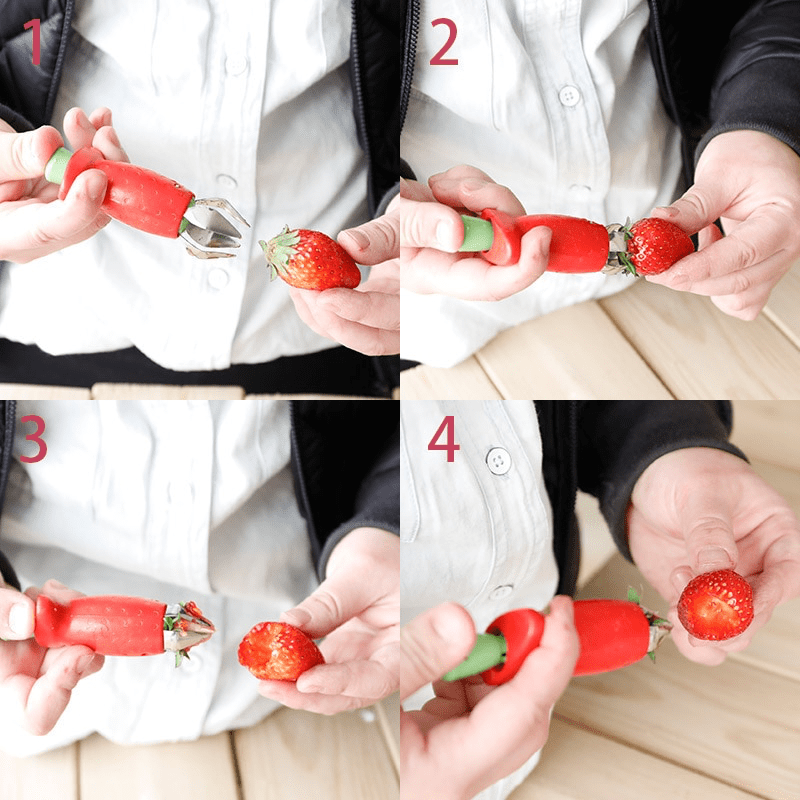 KitchenEnvy Strawberry Huller - KitchenEnvy