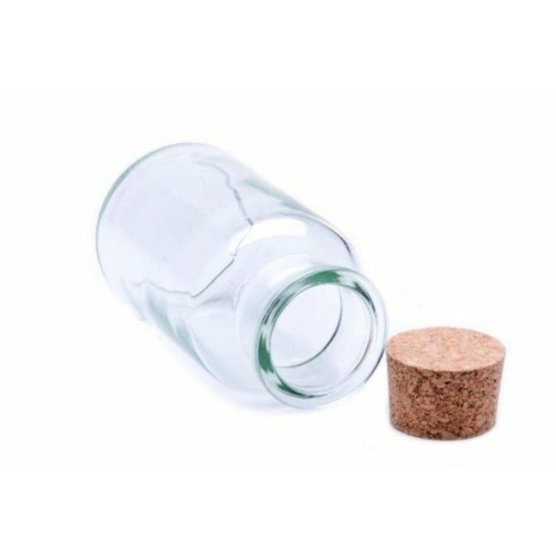 KitchenEnvy Apothecary Glass Bottle / Spice Jar (300ml) - KitchenEnvy
