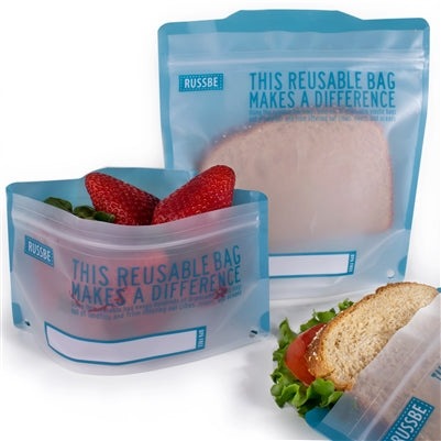 RUSSBE Snack/Sandwich Bags - Pack of 4 - KitchenEnvy