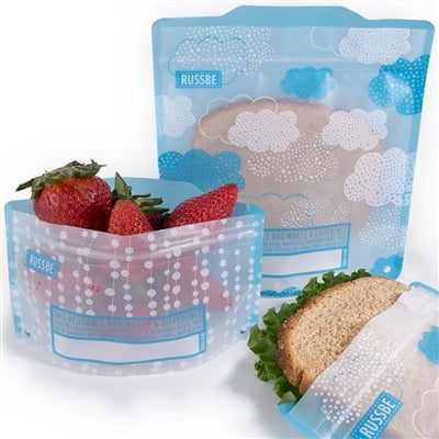 RUSSBE Snack/Sandwich Bags - Pack of 4 - KitchenEnvy
