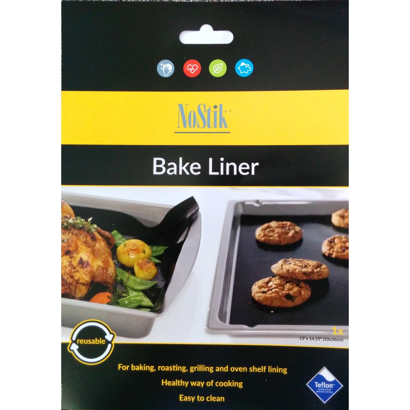 NOSTIK Bake Liner/Reusable Cooking Mat - KitchenEnvy