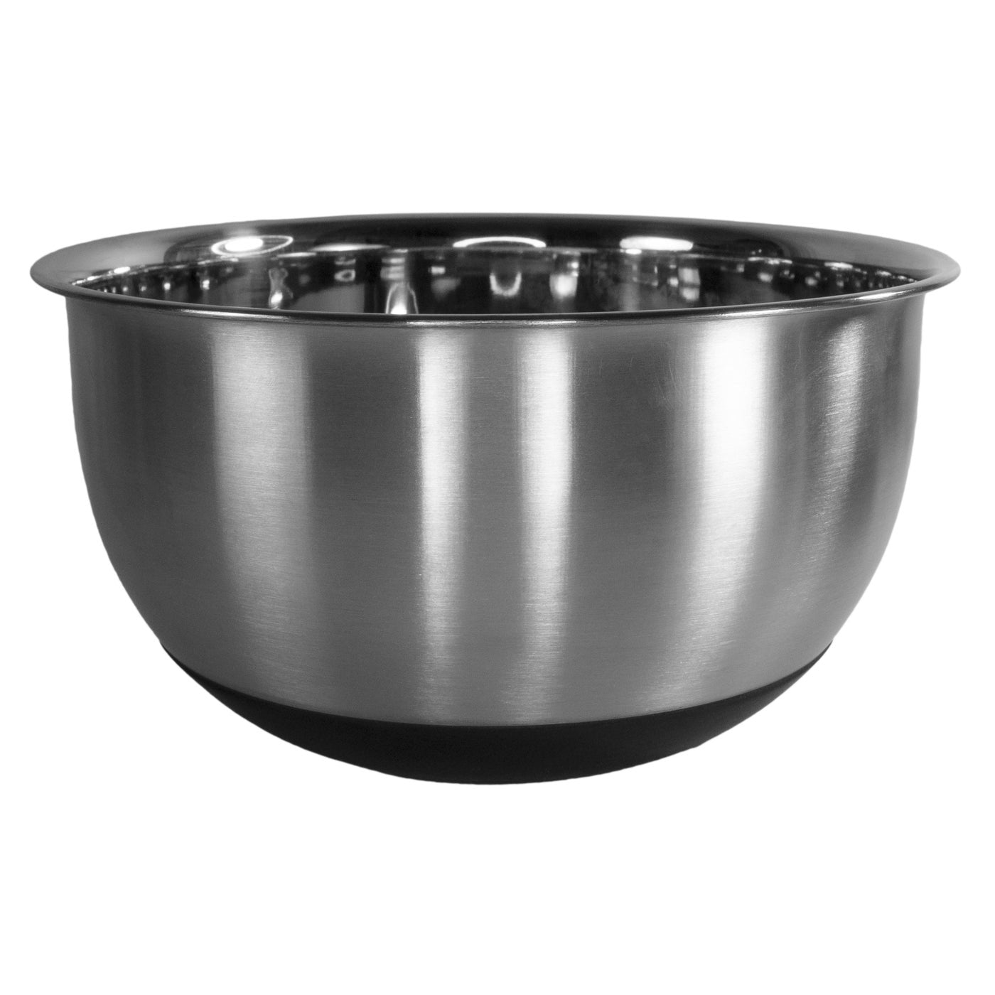 KITCHEN BASICS Anti-Skid Bowl SS/Transparent Lid - KitchenEnvy