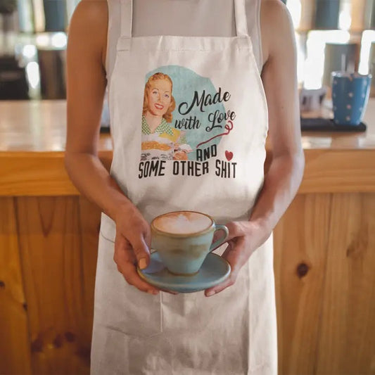 Apron - Made with love and other S**T - Kitchen Envy