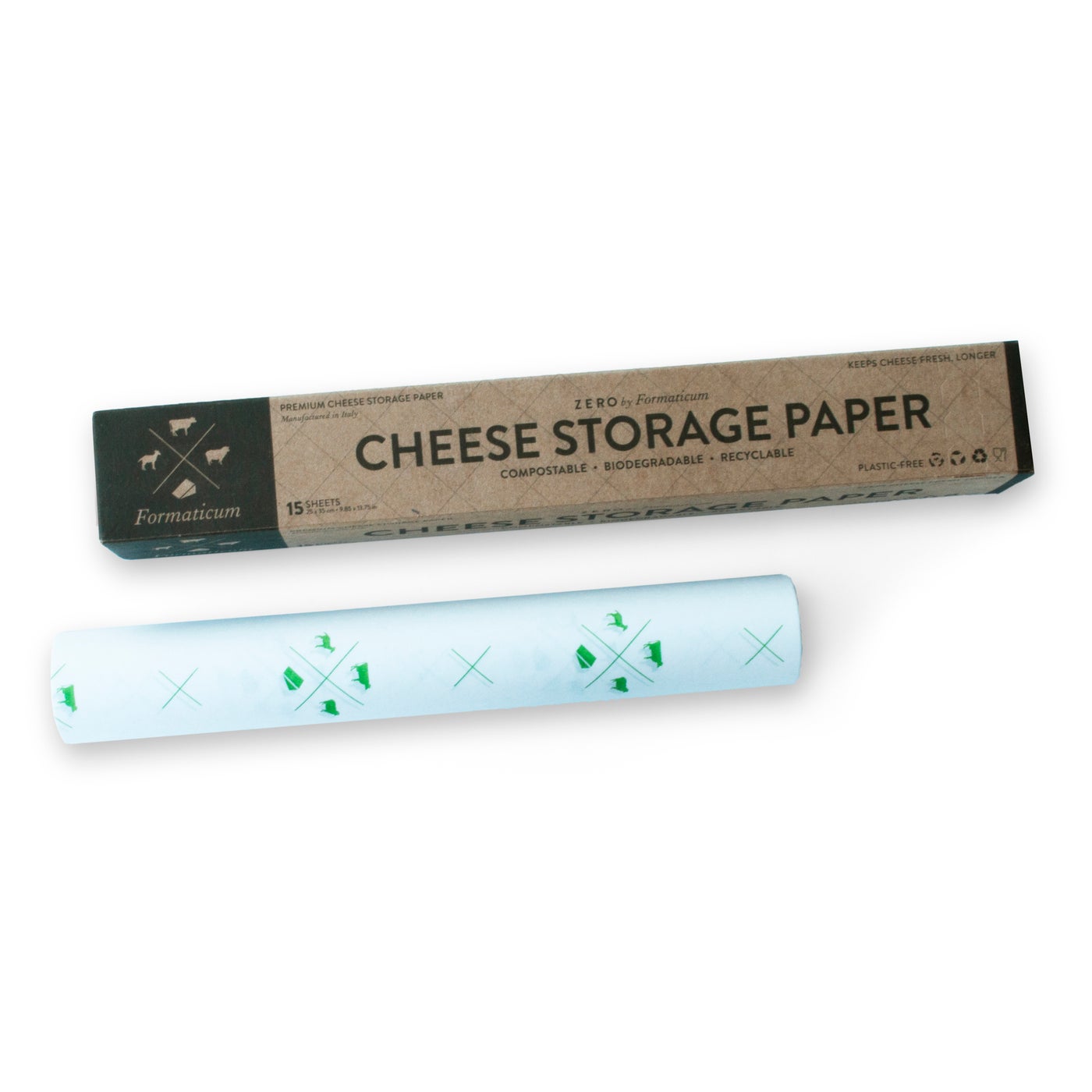 FORMATICUM ZERO Cheese Storage Paper - Pack of 15 - KitchenEnvy