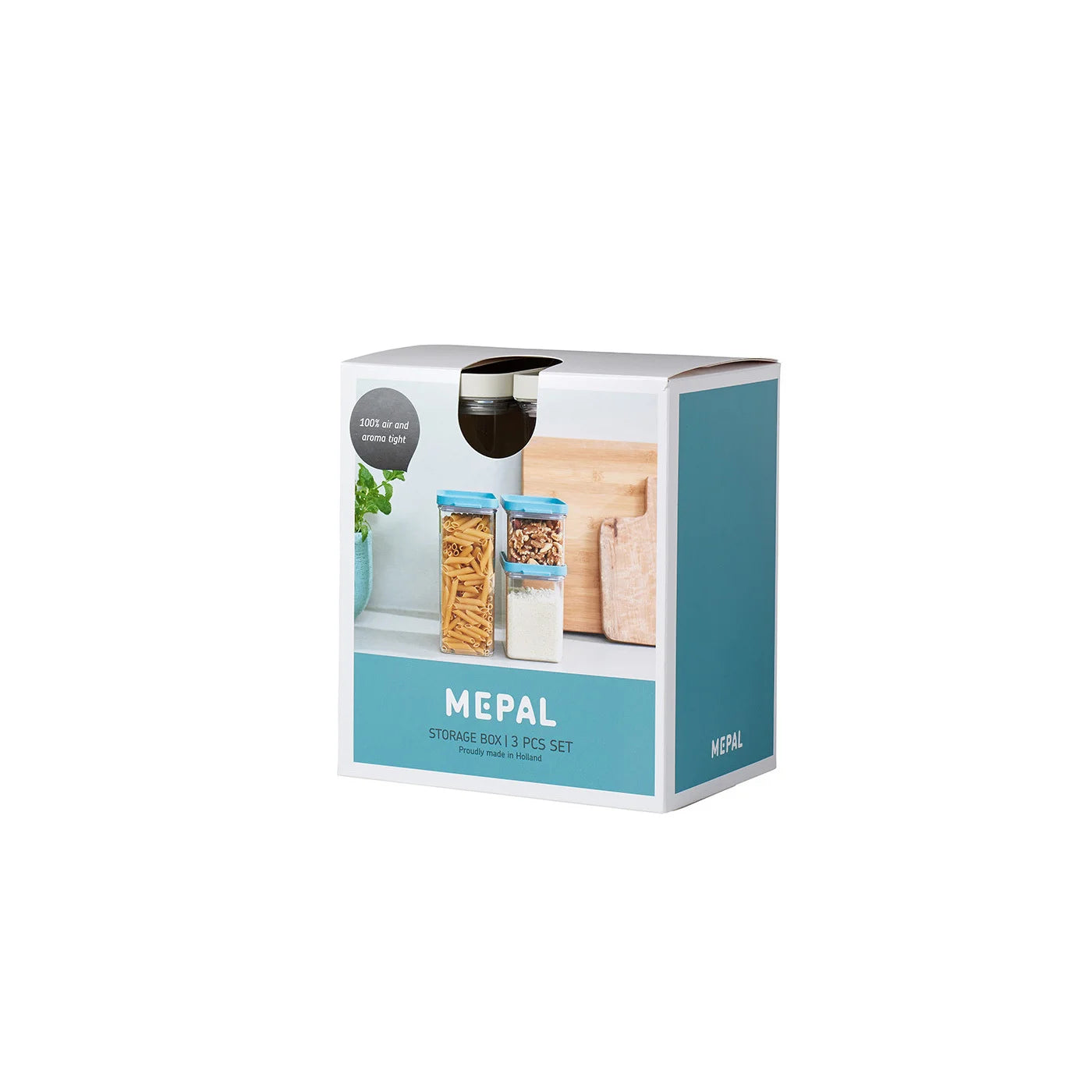 Mepal OMNIA Storage Box Set 3PC/ST - KitchenEnvy