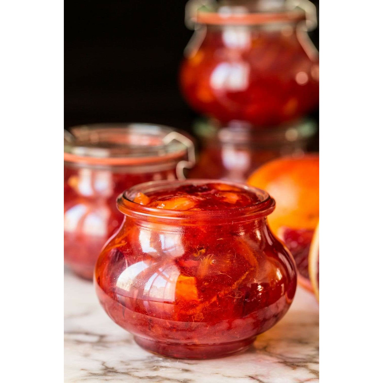 748 - 1 L Deco Jar (Set of 4) - Weck Jars